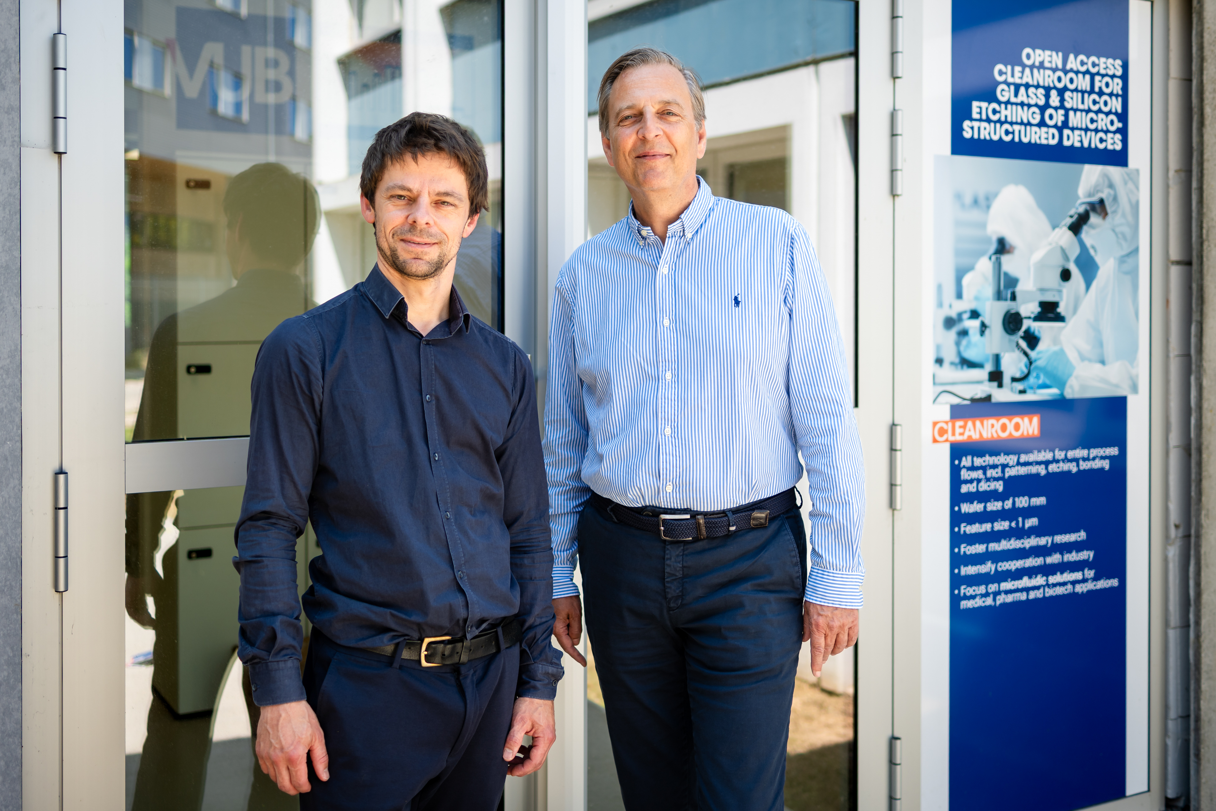 Wim De Malsche en Filip Legein
