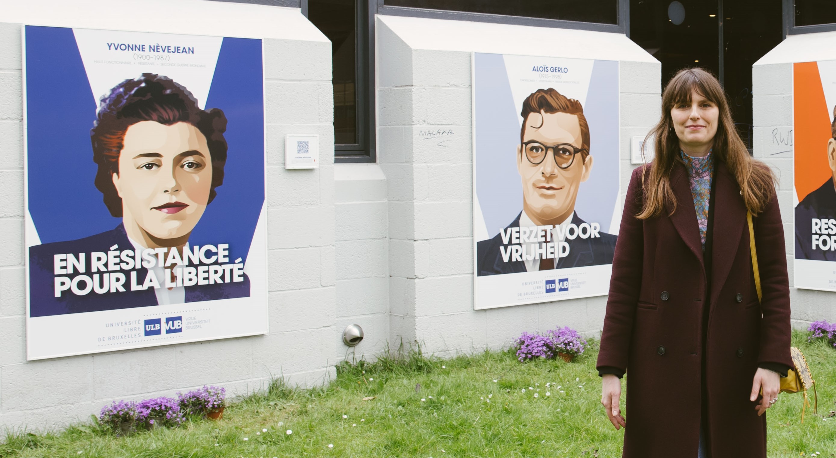 Nel De Meulenaer voor de verzetshelden